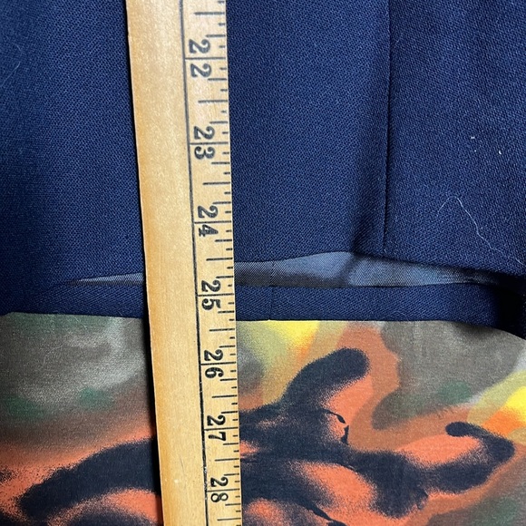 NWT Lauren Ralph Lauren Blazer Jacket Navy Blue - Picture 12 of 14